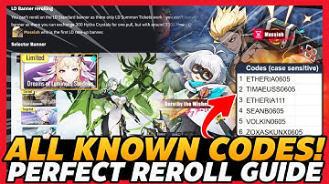 🎉ALL LAUNCH CODES! 30 Extra Pulls!? +Reroll Guide [Etheria Restart]🎉