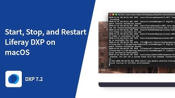 How to Start, Stop, and Restart Liferay DXP on macOS