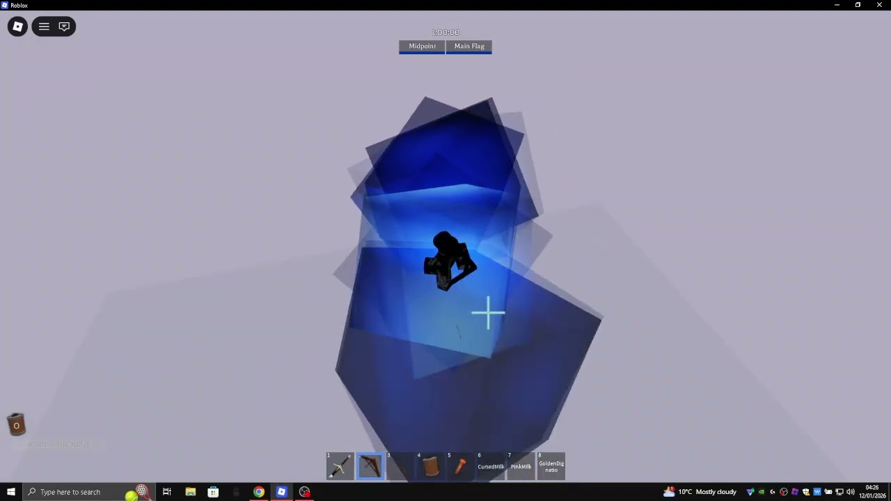 Climbing underneath across the map in Frost Clan's Fort Wolf III