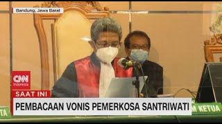 Pemerkosa Santriwati Divonis Penjara Seumur Hidup