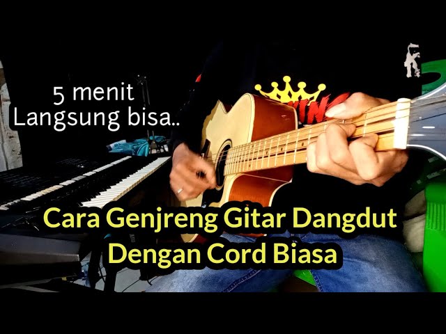 cara kocok gitar dangdut lagu mata hati, mudah guys class=