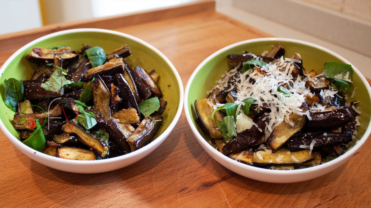 MELANZANE A FUNGHETTO IN BIANCO, AL FORNO - Buono Facile Veloce