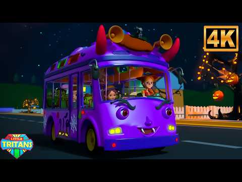 Wheels on the Halloween Bus - Fun Songs for Toddlers