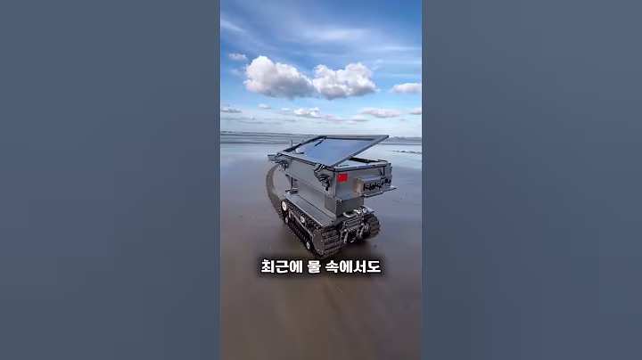 이 남자는 군사 로봇을 만드는 장인이었어요🤩