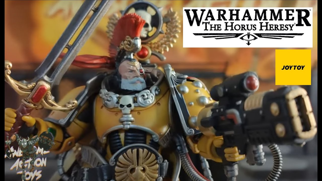 X1 Imperial Fists - Legion Tartaros Praetor - Résine Finecast Warhammer Horus Heresy