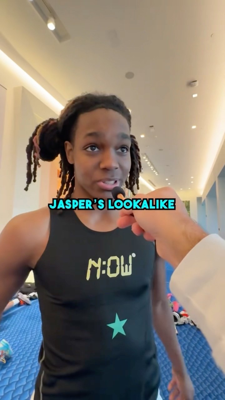 Jasper’s aura made me stutter ? #shorts #basketball #overtime #ote