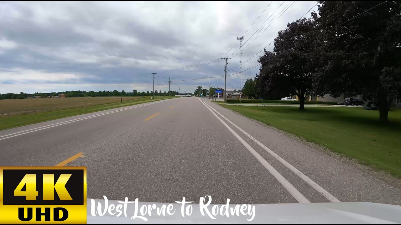Driving from West Lorne to Rodney Ontario Canada Spring 2024 4K UHD YouTube