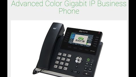 ZIP 47G Advanced Color Gigabit IP Business Phone