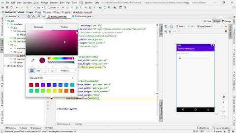 Adjust seekbar with edit text and vice versa(part-1)