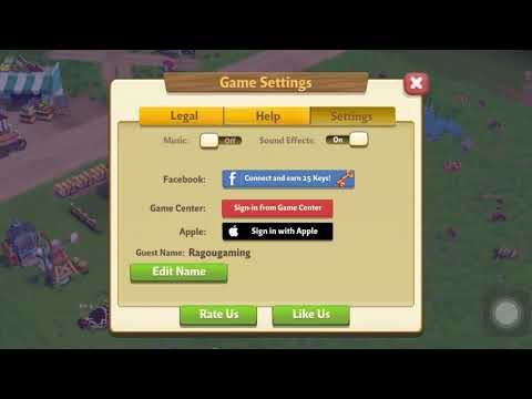 How to connect FarmVille2 gameplay with Facebook | Ragou Gaming