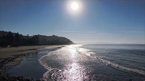 North Cove Beach in Pacific County Washington October 7, 2025