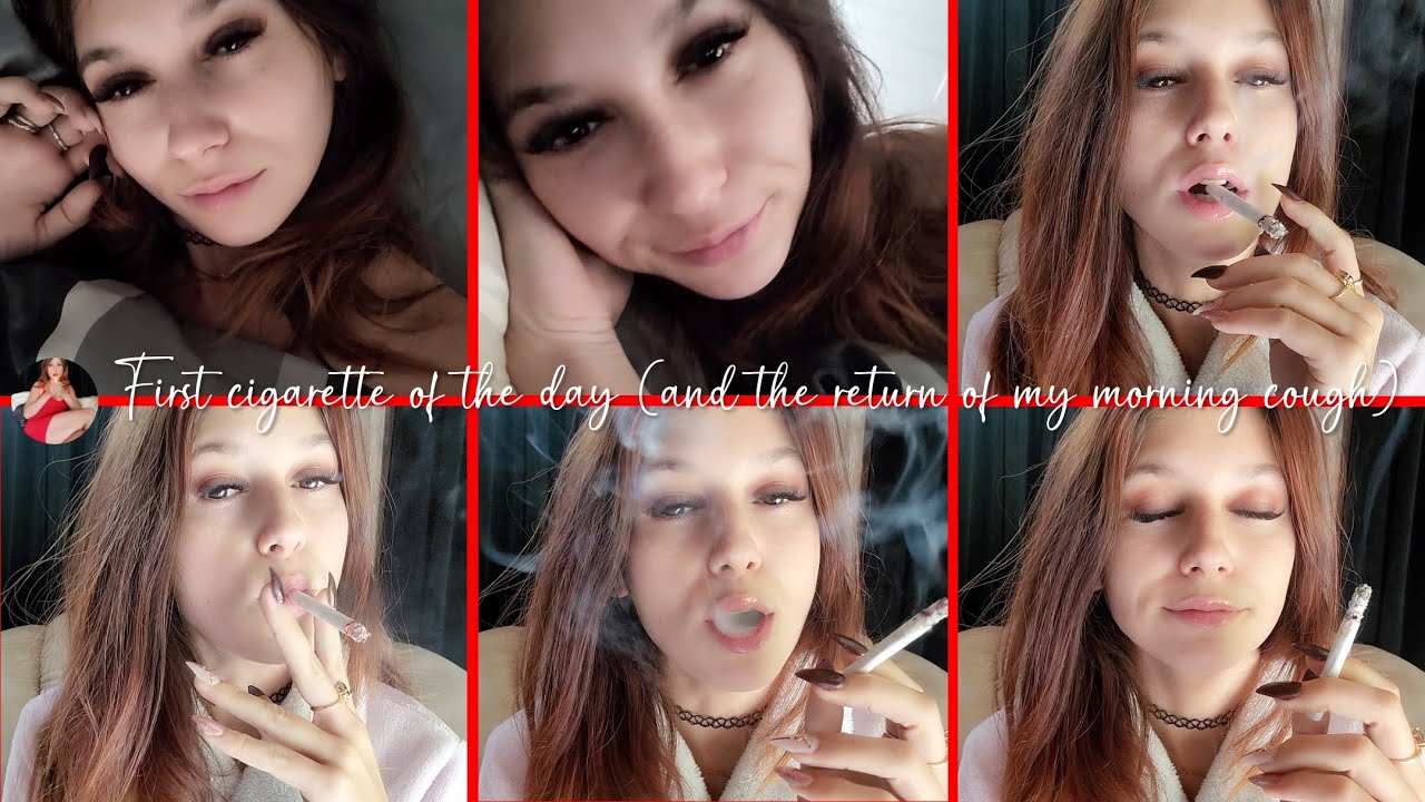 Первая сигарета дня (и мой утренний кашель курильщика вернулся)