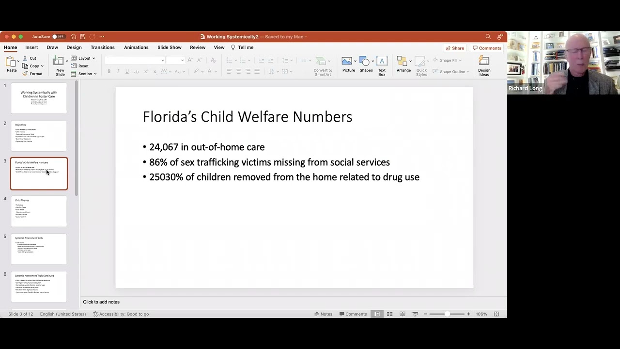 Providing Therapy to Children in Florida’s Foster Care System