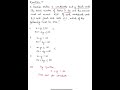 SAT Math Inequality Shorts (Question 16)