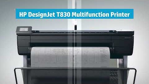 HP DesignJet T830 24-Inch Multifunction Printer F9A28B