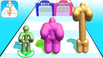 New Satisfying Mobile Game Roof Rails Play 9999 Levels Tiktok Gameplay Walkthrough Android,iOS