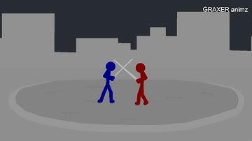 my first sword fight /STICK NODES/