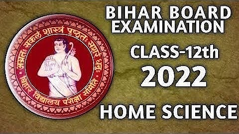 Bihar Board Examination-2022 (Intermediate of Arts) Class-12th Home Science||Objective Qns.||Video-4