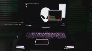 Alienware M15x Light Show