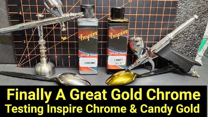 ▷ Black Chrome Paint for Airbrush