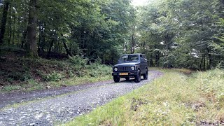 first solo camping and fishing trip with the suzuki samurai