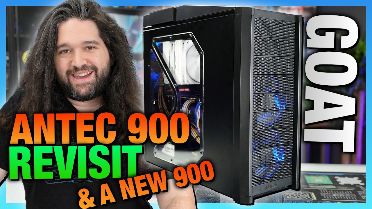 The GOAT: Antec 900 Case Revisit & New 900 (2026) Review, Benchmarks, and Thermals