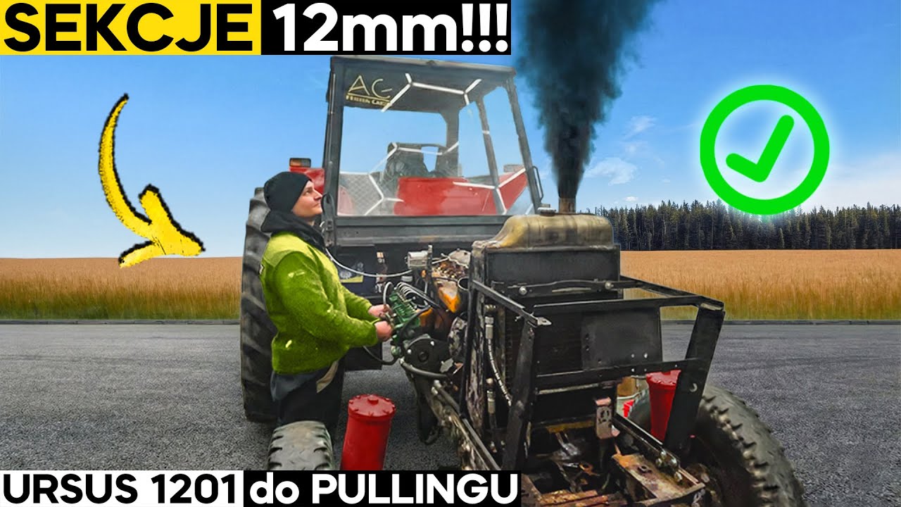 URSUS 1201 ODPALIŁ !! Pompa na PASEK DZIAŁA !!