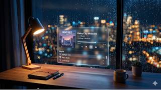 🌙 Relaxing Lofi Radio • Study • Sleep • Focus • Cozy Rain Night