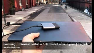 Samsung T3 Review Portable SSD verdict after 1 year | English