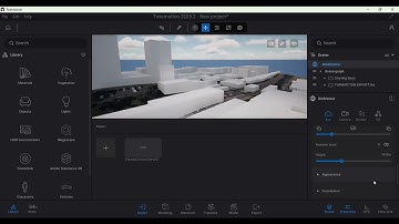Tutorial 10   How to create climate in Twinmotion on terrain and buildings