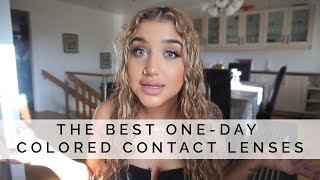 Best Daily Colored Contact Lenses | COMFORTABLE + NATURAL RESULT