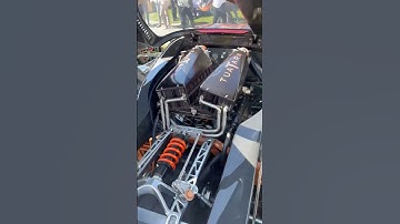 Heart of the beast The SSC Tuatara engine is a twin-turbo 5.9L V8 delivering 1,750 hp on E85.