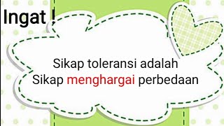 cara menerapkan sikap toleransi di lingkurangan rumah, sekolah dan masyarakat