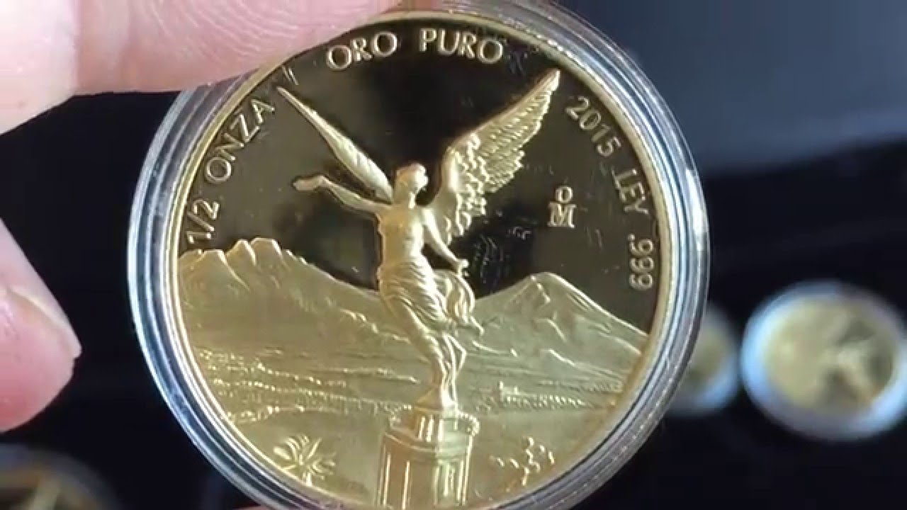 Unboxing of 2015 Mexican Gold Proof Libertads the amazing treasure coins of Mexico