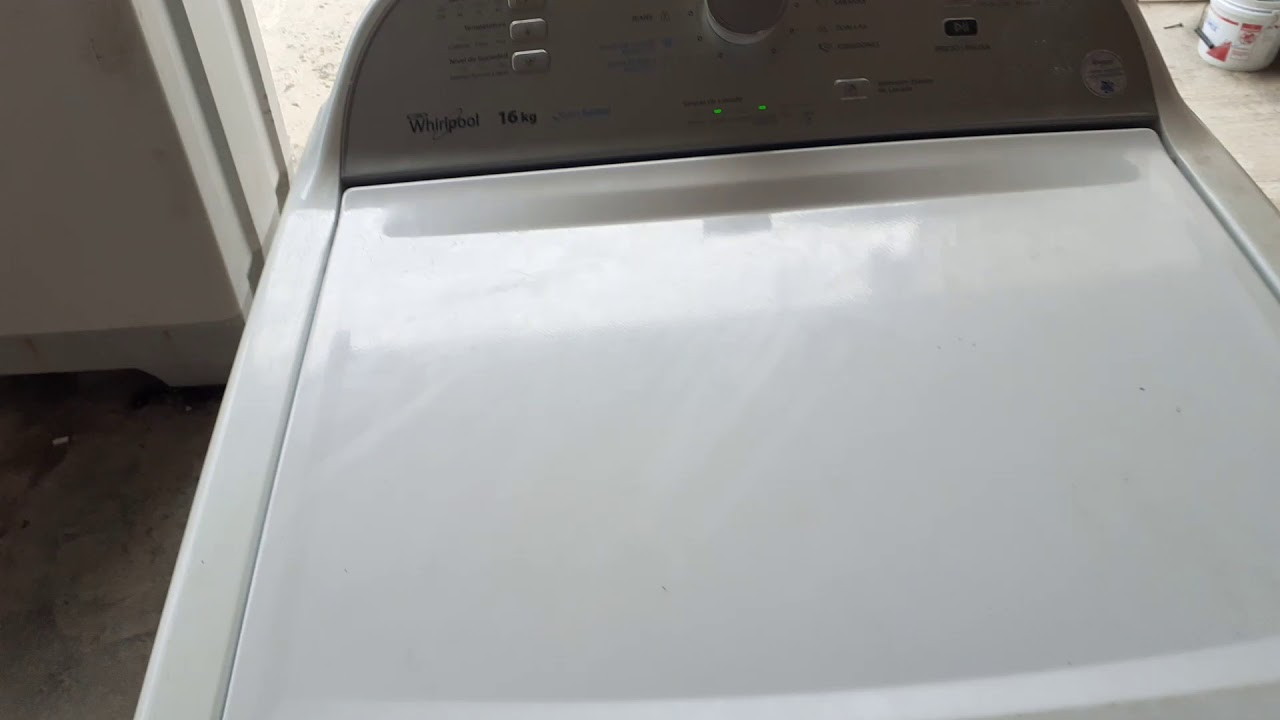 Como Reparar Lavadora Whirlpool Xpert System Modo Automatico YouTube