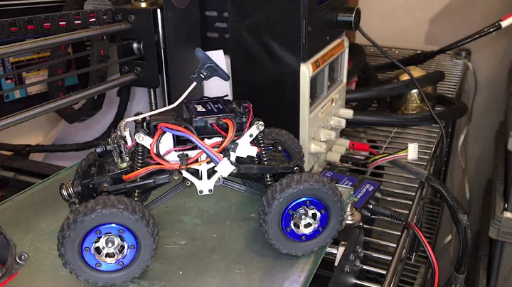 Losi 1/24 scale  custom FPV micro rock crawler charging battery. Pretest before sale.