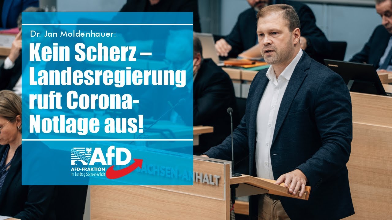 Kein Scherz – Landesregierung ruft Corona-Notlage aus!