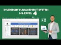 Afsomali Automated Inventory Management Software in Excel