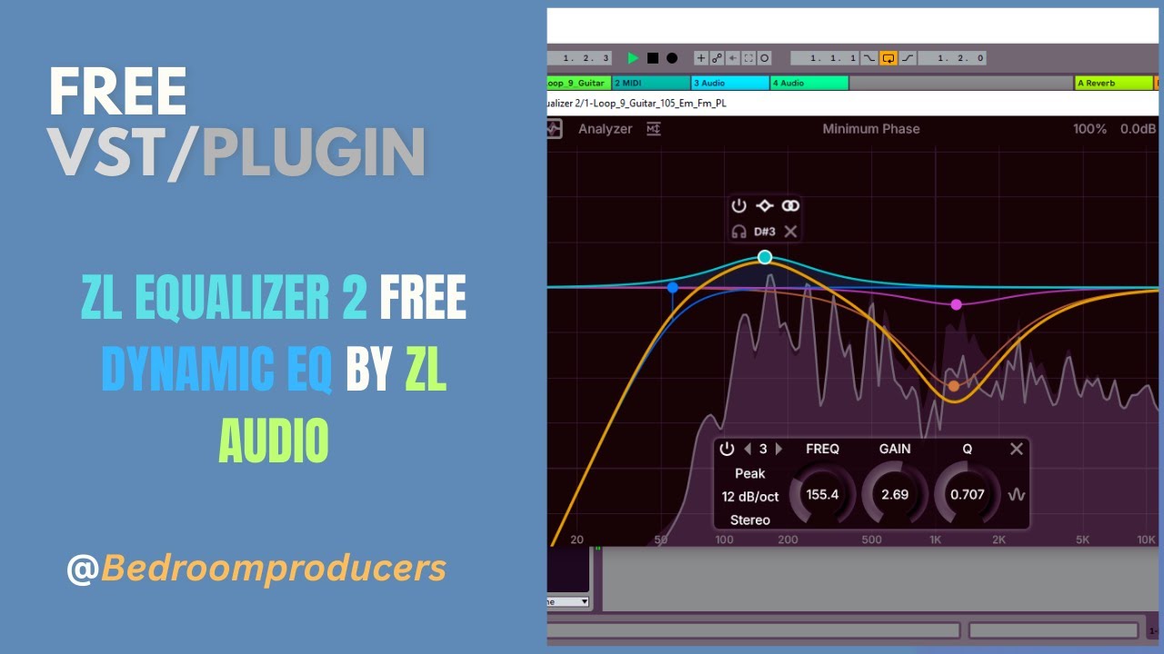 ZL Equalizer 2 - FREE Dynamic EQ VST/Plugin by ZL Audio 