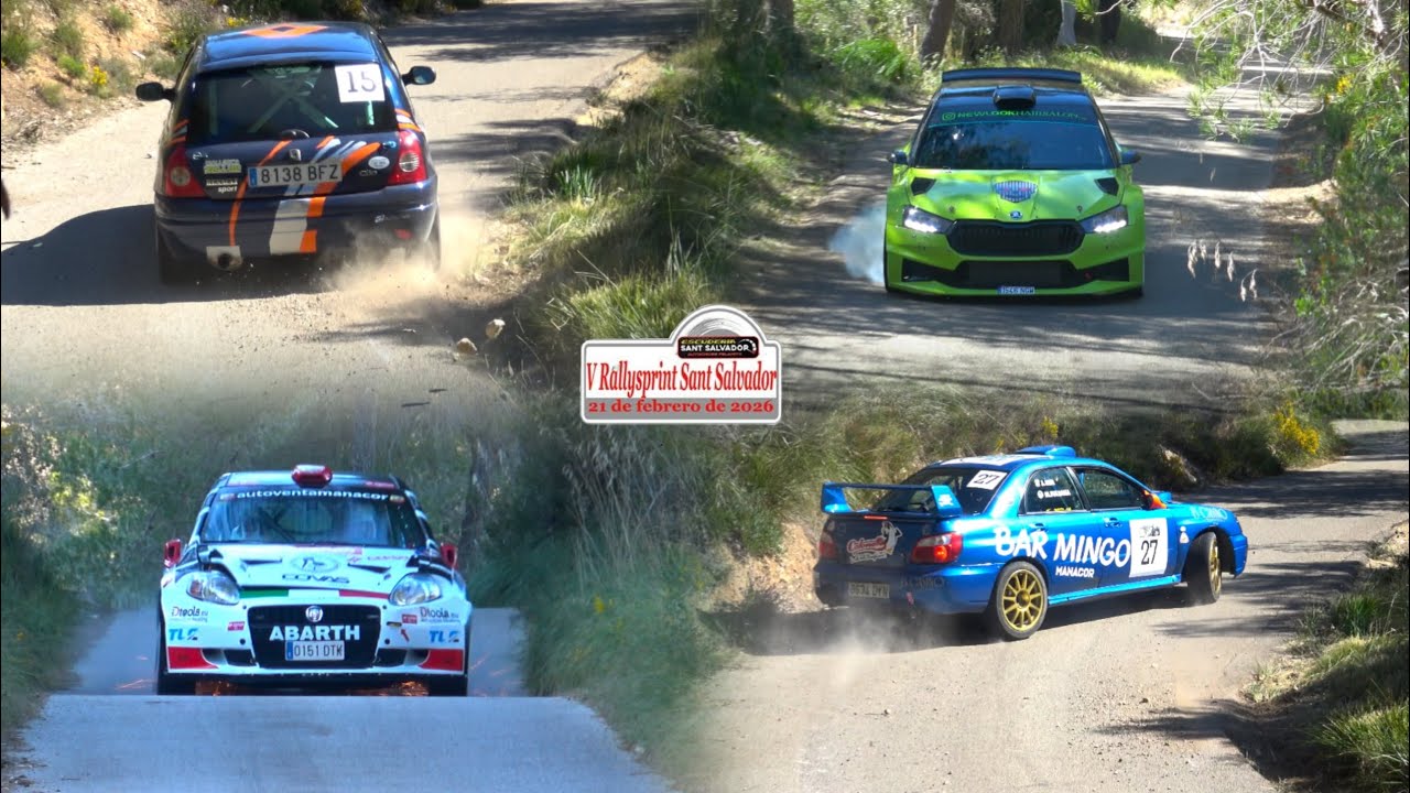 РАЛЛИСПРИНТ САНТ-САЛЬВАДОР 2026 | MallorcaRacing._ | Big Jump & Max Attack
