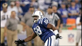 Gary Brackett Incredible One Handed Interception on Tom Brady || Colts vs. Patriots 2007