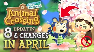 Animal Crossing New Horizons: 8 Updates \& Changes in April 2024 (Details You Should Know!)