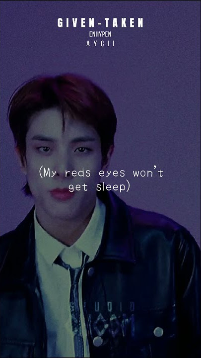 Enhypen 'GIVEN-TAKEN' english cover lyrics #short