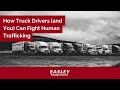 How Truck Drivers (And You) Can Fight Human Trafficking