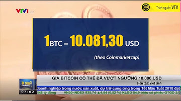 |BitBox| Giá bitcoin có thể vượt ngưỡng 10.000 USD? - Bản tin VTV