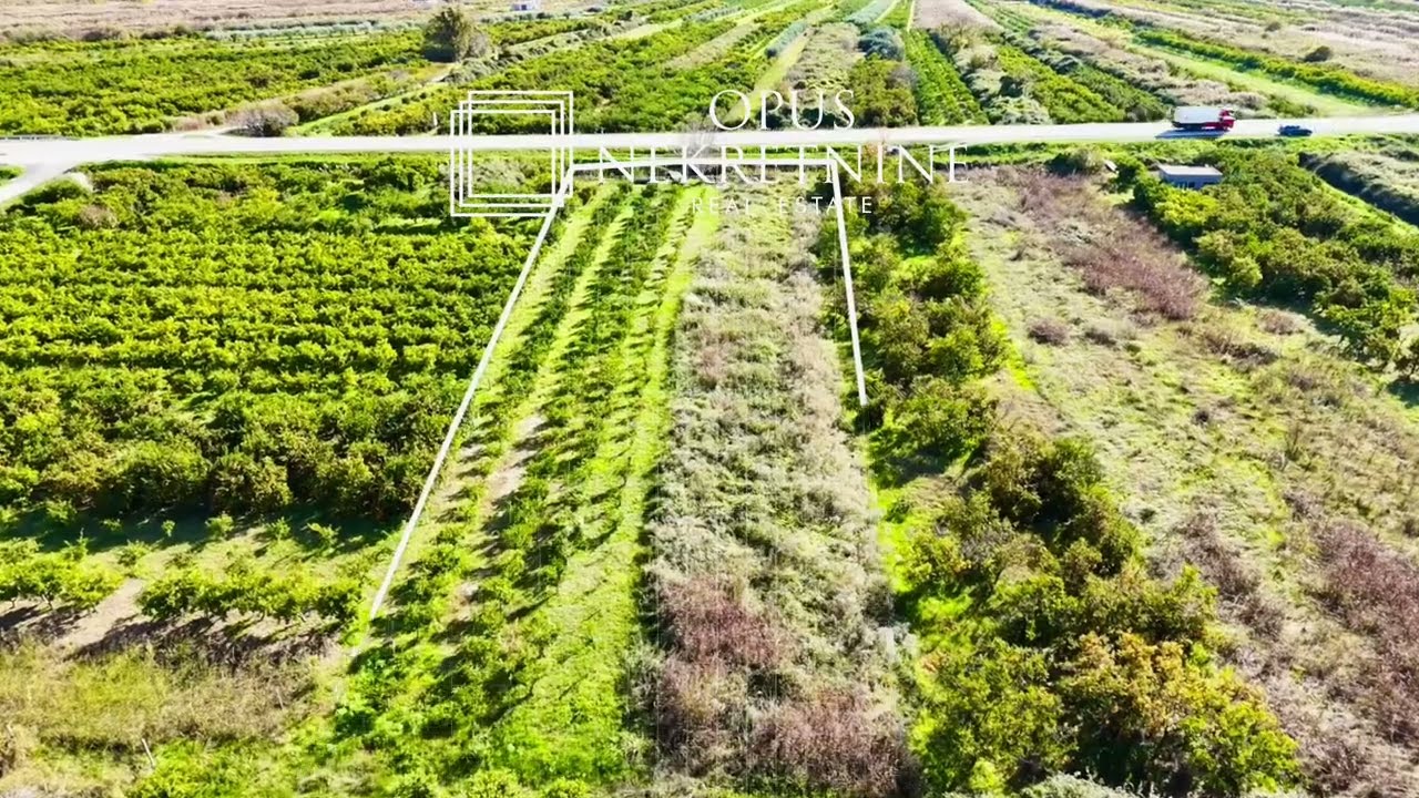 KRVAVAC II, METKOVIC, OPUZEN - gradjevinsko zemljiste uz magistralu 2765 m2 - OPUS NEKRETNINE