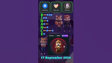 18 September Cipher Code Hamster Kombat | Daily Cipher | Daily Combo
