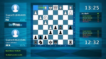Chess Game Analysis: Guest51846409 - Guest44623586, 0-1 (By ChessFriends.com)