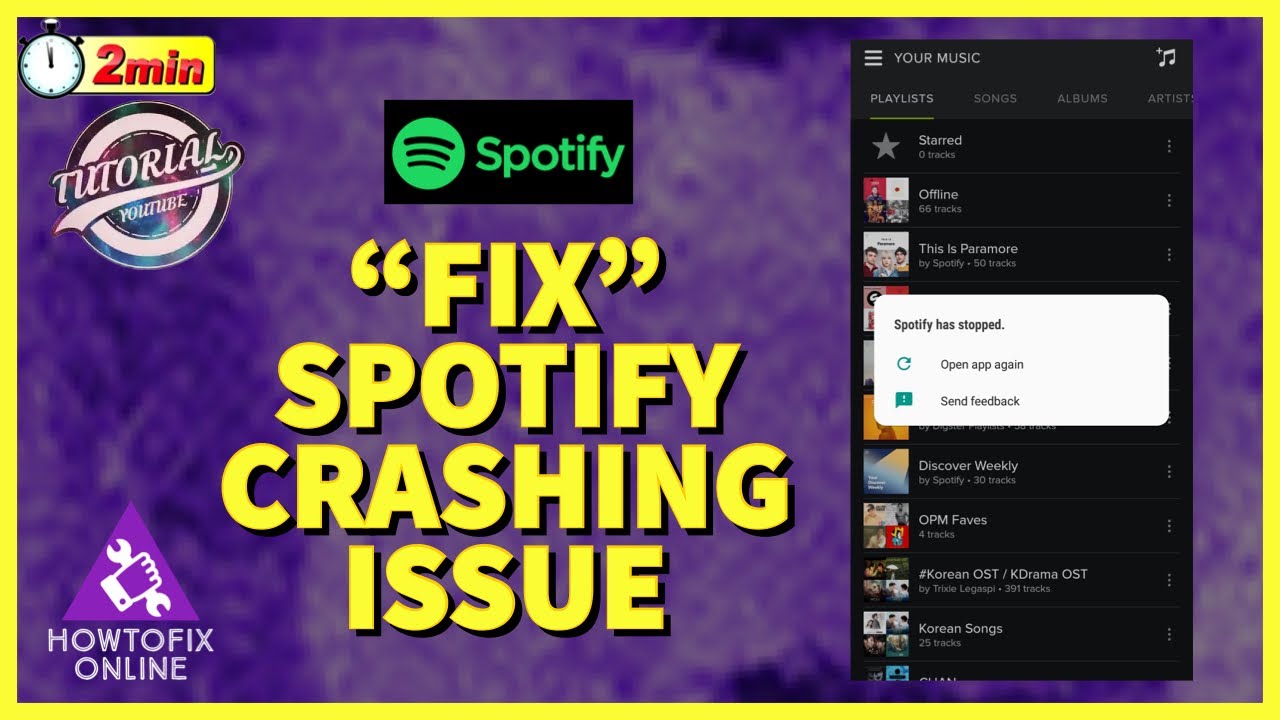 How to Fix Spotify Crashing Issue 2022?