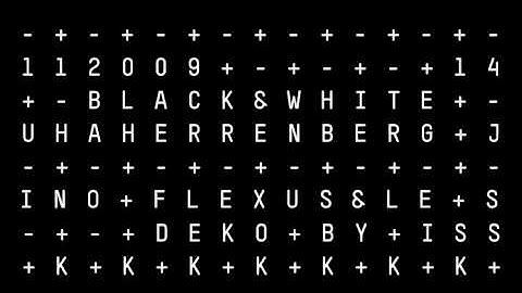 Typographic Sequenzer